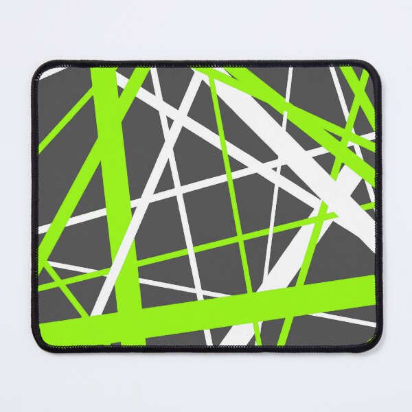 Item preview, Diagonal Dynamics Lime-Green and White (On Grey) designed and sold by taiche.