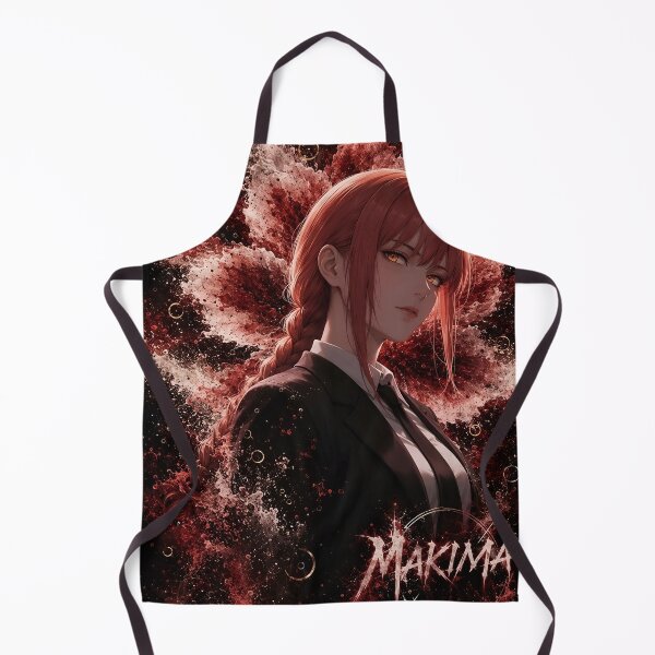 Item preview, Makima | Crimson Aura Anime Inspired Woman Dark Fantasy Portrait designed and sold by Dyan4.