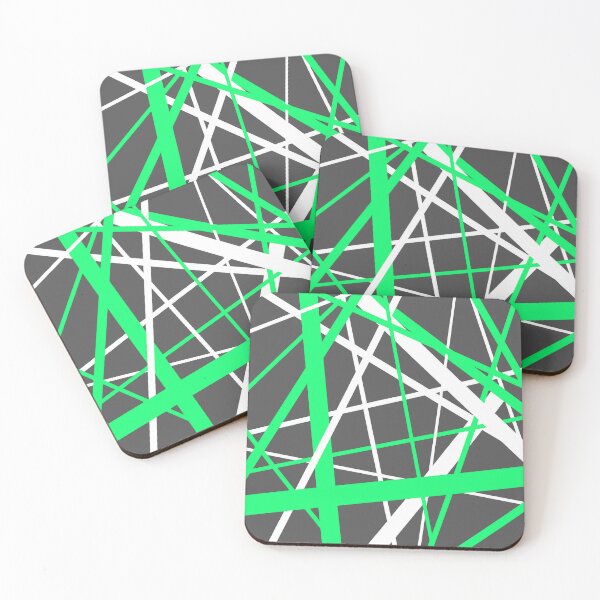Item preview, Diagonal Dynamics Green and White (On Grey) designed and sold by taiche.