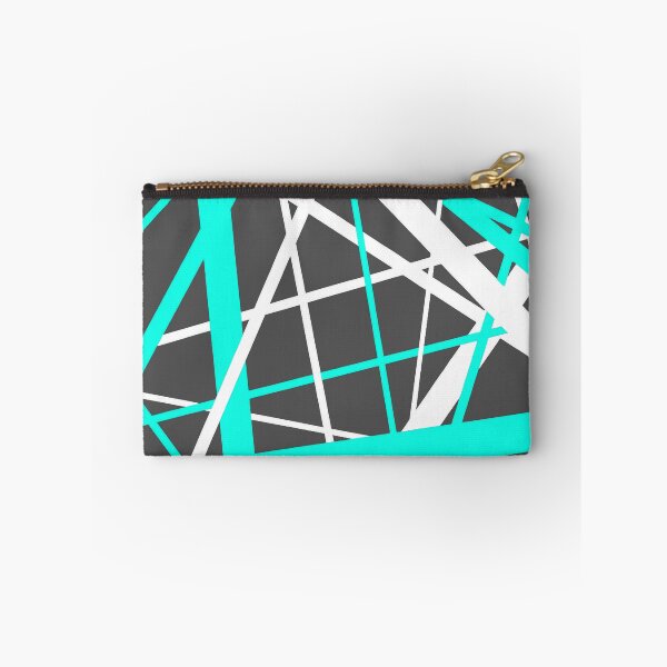 Item preview, Diagonal Dynamics Aqua-Blue and White (On Grey) designed and sold by taiche.