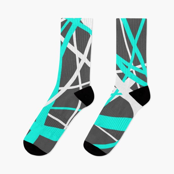 Item preview, Diagonal Dynamics Aqua-Blue and White (On Grey) designed and sold by taiche.