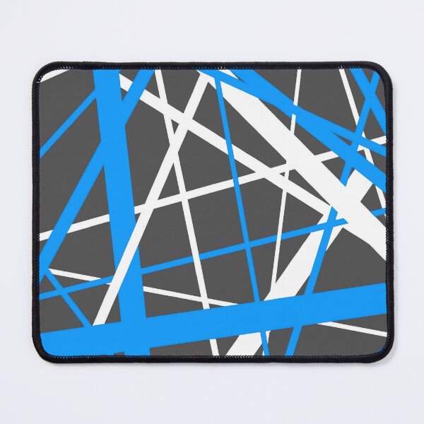 Item preview, Diagonal Dynamics Medium-Blue and White (On Grey) designed and sold by taiche.