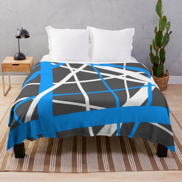 Item preview, Diagonal Dynamics Medium-Blue and White (On Grey) designed and sold by taiche.