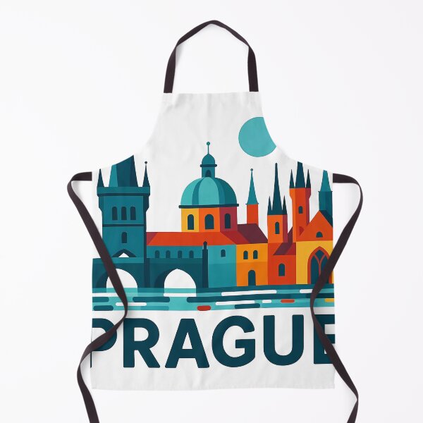 Item preview, Prague Czech Republic Travel Souvenir - Charles Bridge & Gothic Towers Art designed and sold by OzzFrequency.
