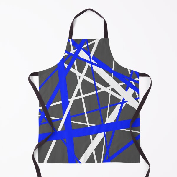 Item preview, Diagonal Dynamics Blue and White (On Grey) designed and sold by taiche.