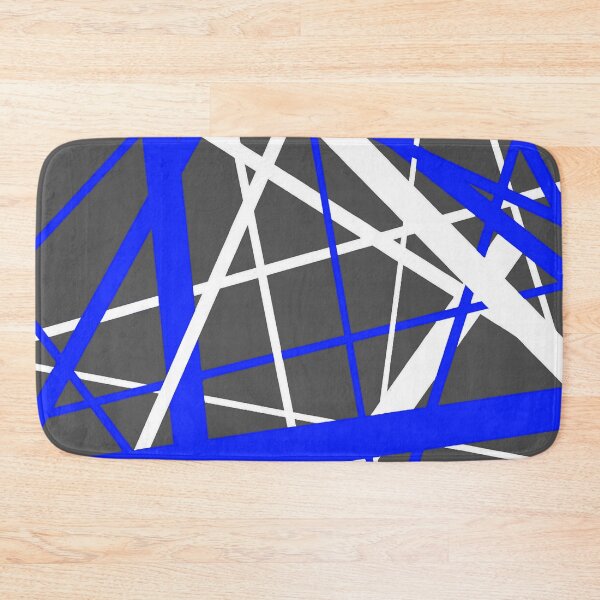 Item preview, Diagonal Dynamics Blue and White (On Grey) designed and sold by taiche.