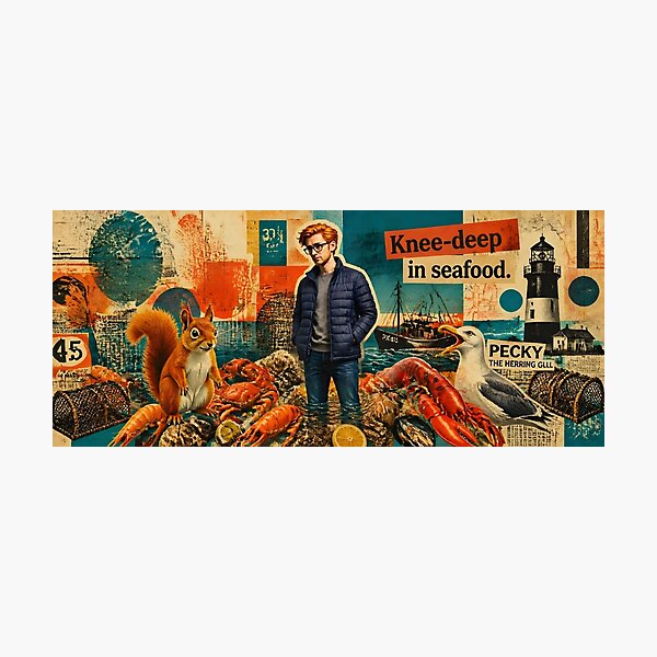 Item preview, Eric Fruit & Fletcher: Knee-deep in seafood designed and sold by Fruit-Fletcher.