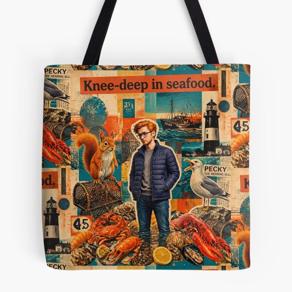 Item preview, Eric Fruit & Fletcher: Knee-deep in seafood designed and sold by Fruit-Fletcher.