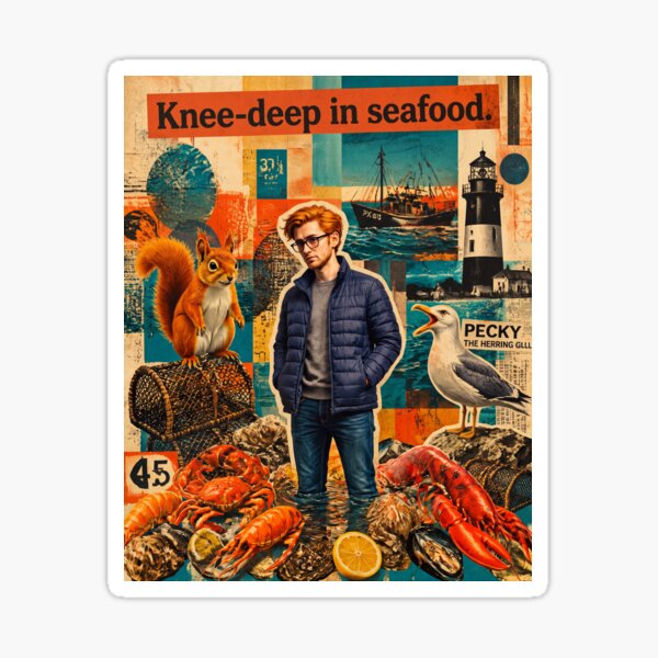 Item preview, Eric Fruit & Fletcher: Knee-deep in seafood designed and sold by Fruit-Fletcher.