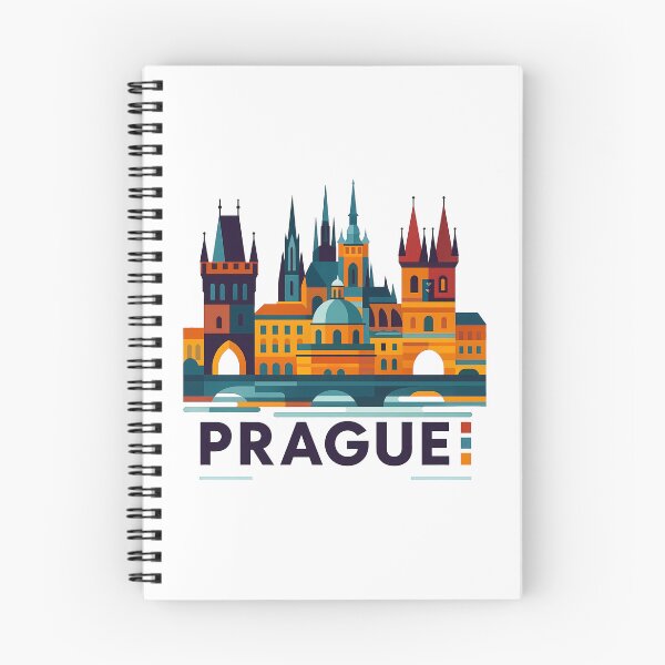 Item preview, Prague Czech Republic Travel Souvenir - Charles Bridge & Gothic Towers Art designed and sold by OzzFrequency.