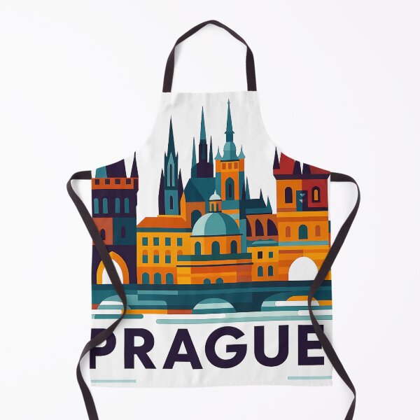 Item preview, Prague Czech Republic Travel Souvenir - Charles Bridge & Gothic Towers Art designed and sold by OzzFrequency.
