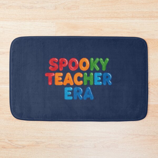 Item preview, Spooky Teacher Era Cute Halloween Teacher Bubble Letter Shirt designed and sold by Raw Tigers.
