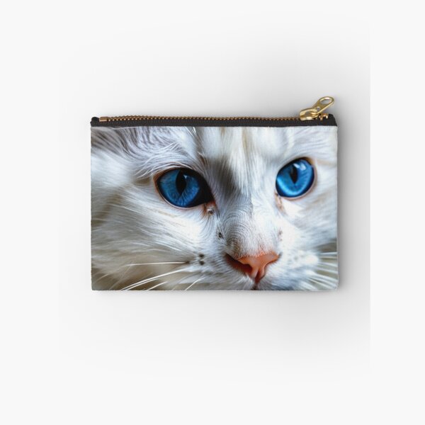 Item preview, Animals - White Persian Cat, Hypnotic Sapphire Gaze designed and sold by World-Pets.