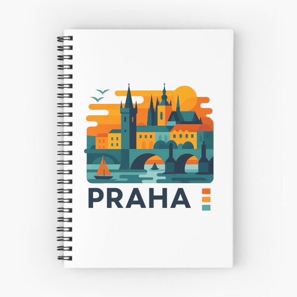 Item preview, Prague Czech Republic Travel Souvenir - Charles Bridge & Gothic Towers Art designed and sold by OzzFrequency.