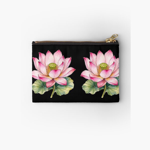 Item preview, Minimal Lotus Botanical Watercolor designed and sold by ColorSplash123.