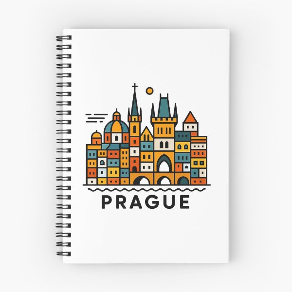 Item preview, Prague Czech Republic Travel Souvenir - Charles Bridge & Gothic Towers Art designed and sold by OzzFrequency.