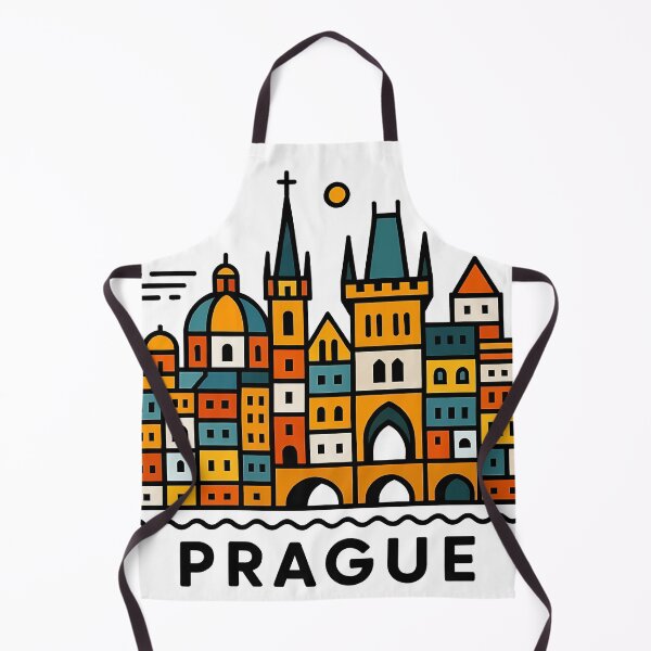 Item preview, Prague Czech Republic Travel Souvenir - Charles Bridge & Gothic Towers Art designed and sold by OzzFrequency.