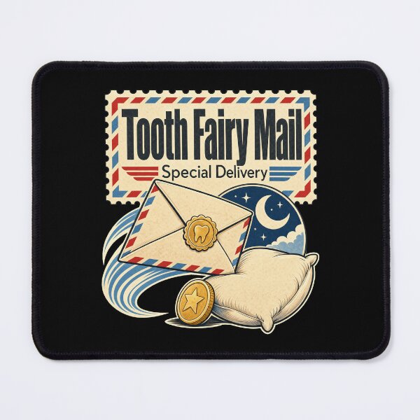 Item preview, Tooth Fairy Mail Special Delivery designed and sold by pirminio.