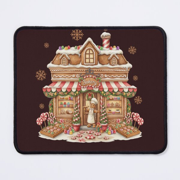 Item preview, Christmas Gingerbread Bakery Gingy House  designed and sold by Cute & Sassy Custom Gifting Boutiques.
