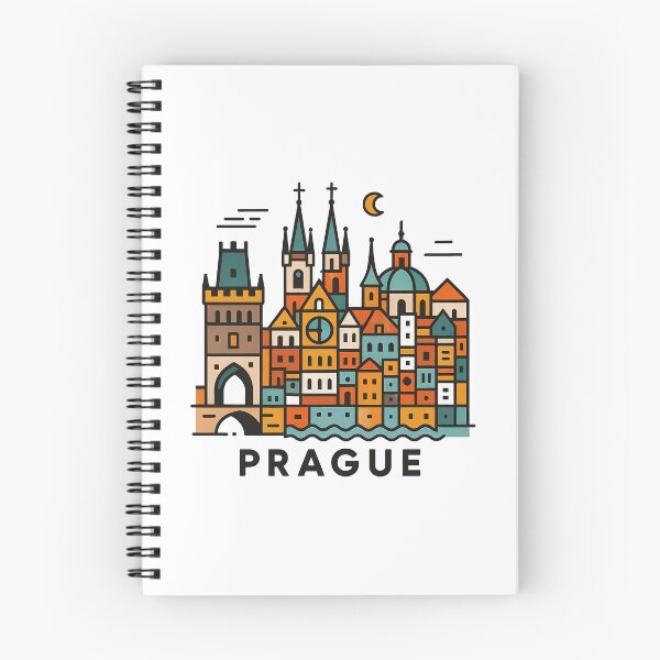 Item preview, Prague Czech Republic Travel Souvenir - Charles Bridge & Gothic Towers Art designed and sold by OzzFrequency.
