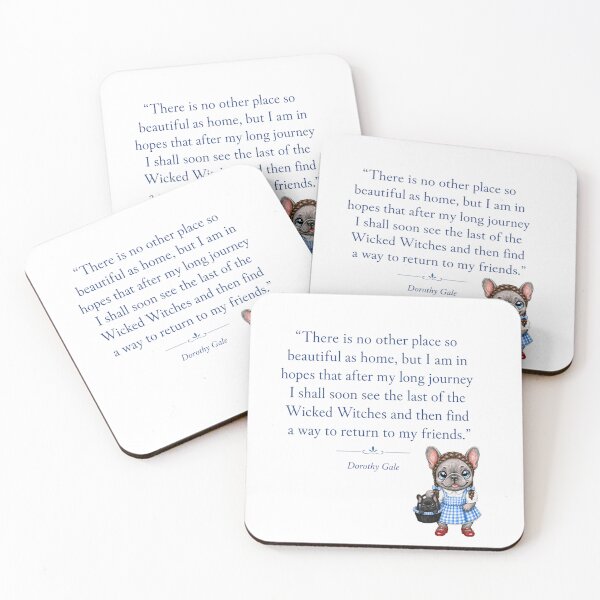 Item preview, Dorothy Gale French Bulldog – There is No Place Like Home designed and sold by ArtisticDesignsbyLinda.