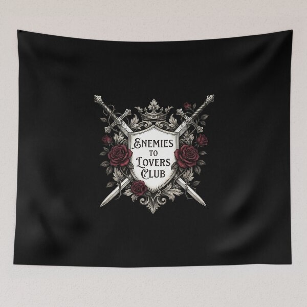 Item preview, Enemies To Lovers Club Dark Romance Spicy Books Booktok Aesthetic designed and sold by WorldShop17.