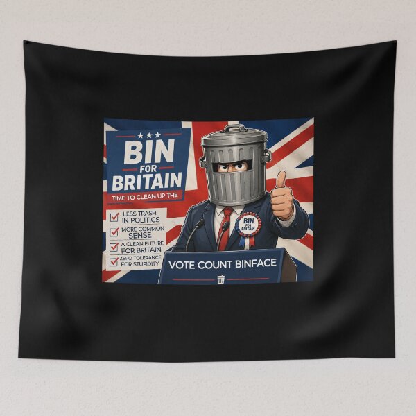 Item preview, Vote Count Binface  designed and sold by TheEndDesign.