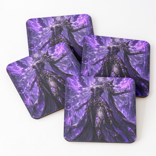 Item preview, Original Anime Demon Queen – Violet Crystal Empress of the Abyss designed and sold by Sticleg.