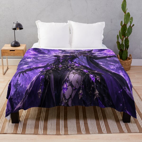 Item preview, Original Anime Demon Queen – Violet Crystal Empress of the Abyss designed and sold by Sticleg.