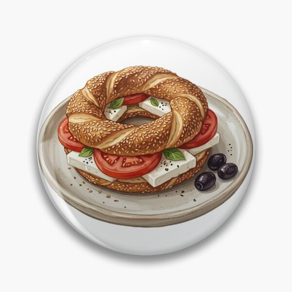 Item preview, Turkish food – simit designed and sold by snoWorkshop.
