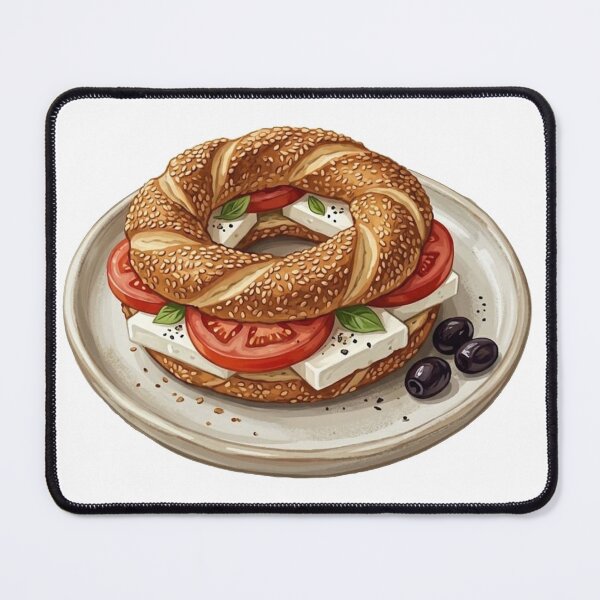 Item preview, Turkish food – simit designed and sold by snoWorkshop.