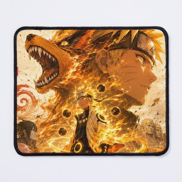 Item preview, Golden Fox Spirit Warrior Anime Inspired Fantasy Art designed and sold by Dyan4.