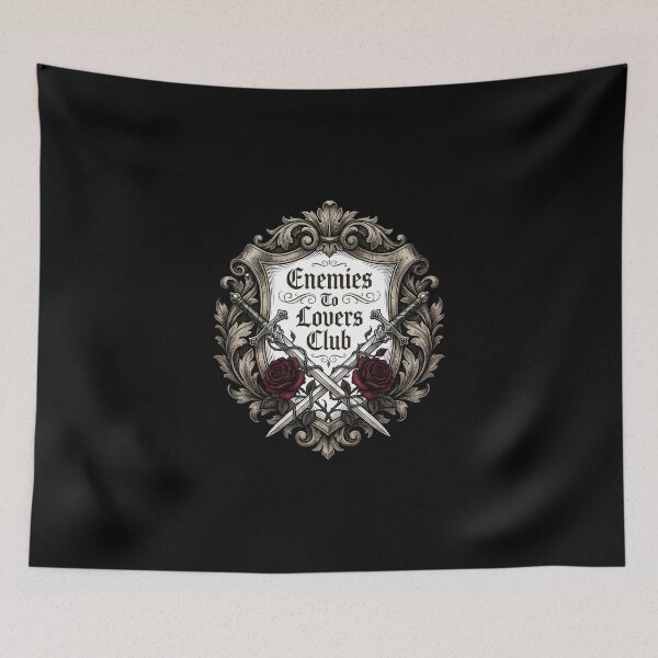 Item preview, Enemies To Lovers Club Dark Romance Spicy Books Booktok Aesthetic designed and sold by WorldShop17.