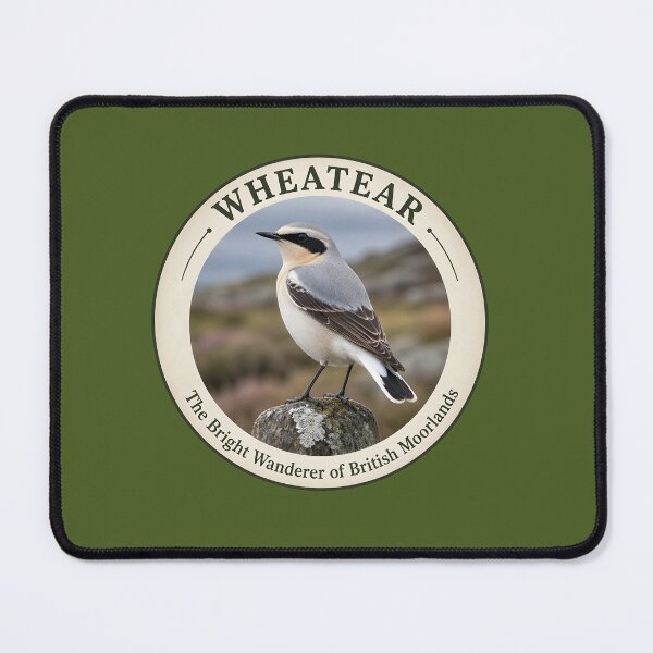Item preview, WHEATEAR – The Bright Wanderer of British Moorlands designed and sold by The Digital Compass.
