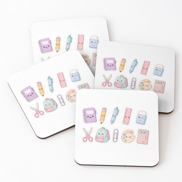 Item preview, Cute Kawaii Stationery Sticker designed and sold by ASTROVIA .