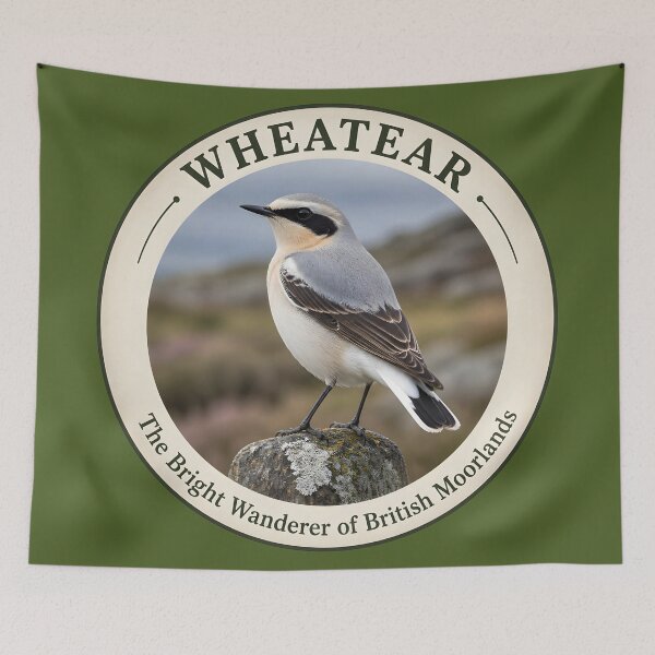 Item preview, WHEATEAR  – The Bright Wanderer of British Moorlands designed and sold by The Digital Compass.