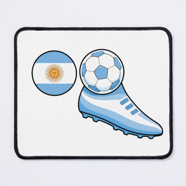 Item preview, Argentina Football Boot & Soccer Ball | Argentina Flag Fan Design | Futbol Lover Gift | Soccer Sticker PNG | World Cup Supporter designed and sold by thesmilngnature.