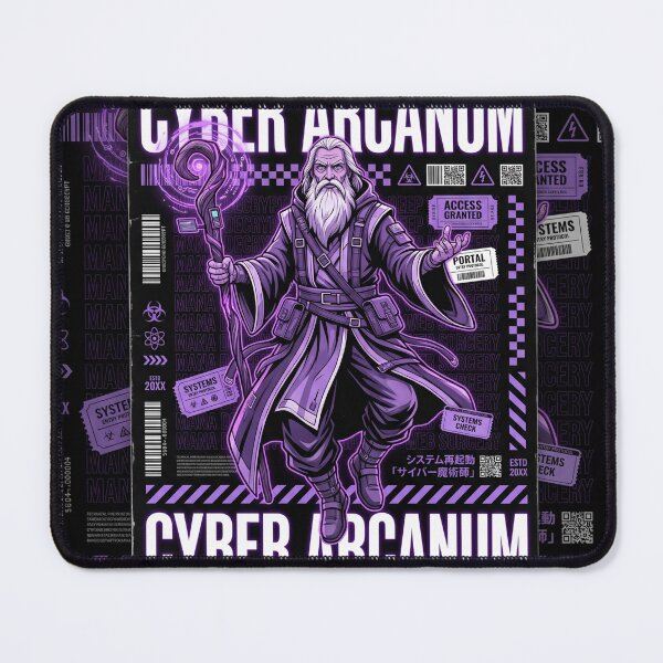 Item preview, Cyber Arcanum – Cyber Mage Streetwear Graphic T-Shirt designed and sold by Can-Not.
