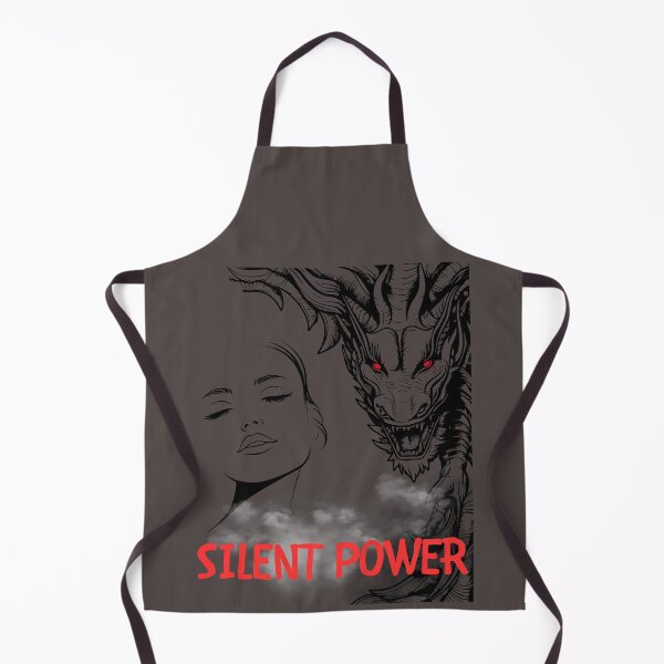 Item preview, Silent Power Japanese Dragon and Woman Line Art Graphic designed and sold by AhmadAnnaPrints.