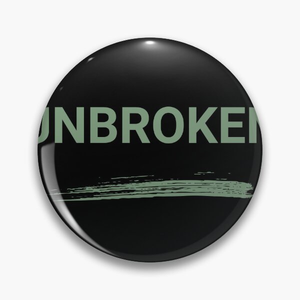 Item preview, UNBROKEN | Minimal Sage Green Typography Design designed and sold by AM.87.
