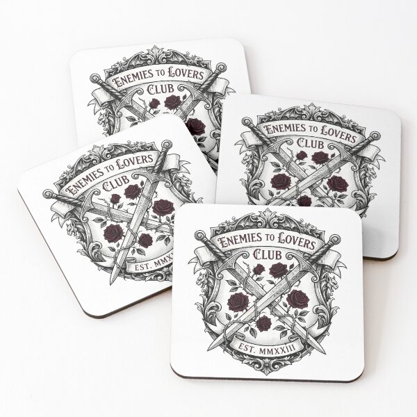 Item preview,  Enemies To Lovers Club Dark Romance Spicy Books Booktok Aesthetic designed and sold by WorldShop17.