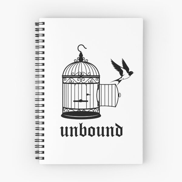 Aperçu de l'œuvre LIBRE - Silhouette de la liberté en cage à oiseaux créée et vendue par Zazz Lee.