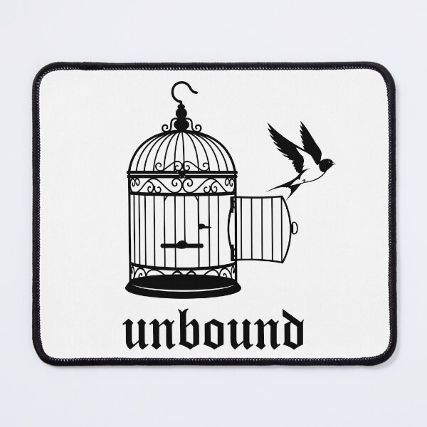 Item preview, UNBOUND - Bird Cage Freedom Silhouette designed and sold by Zazz Lee.