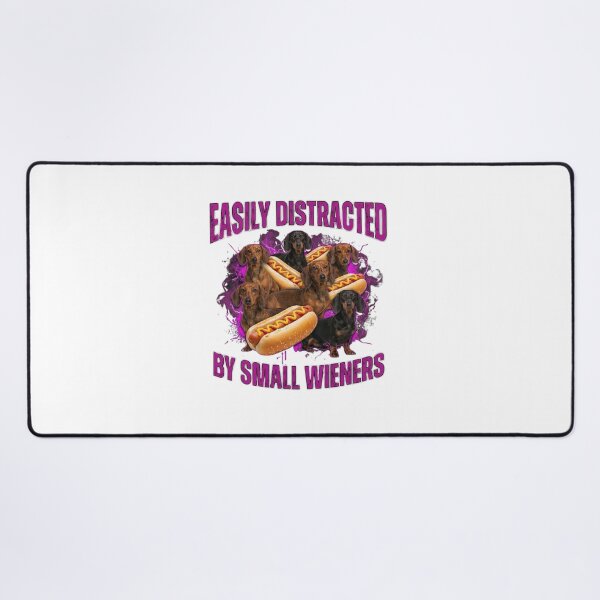Item preview, Easily Distracted By Small Wieners Dachshund Funny designed and sold by SiarheiYur.