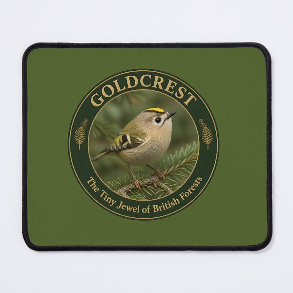 Item preview, GOLDCREST – The Tiny Jewel of British Forests designed and sold by The Digital Compass.