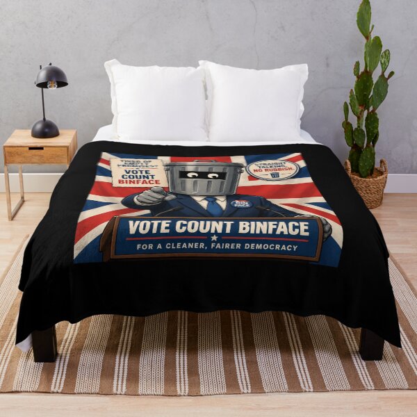 Item preview, Vote Count Binface designed and sold by TheEndDesign.