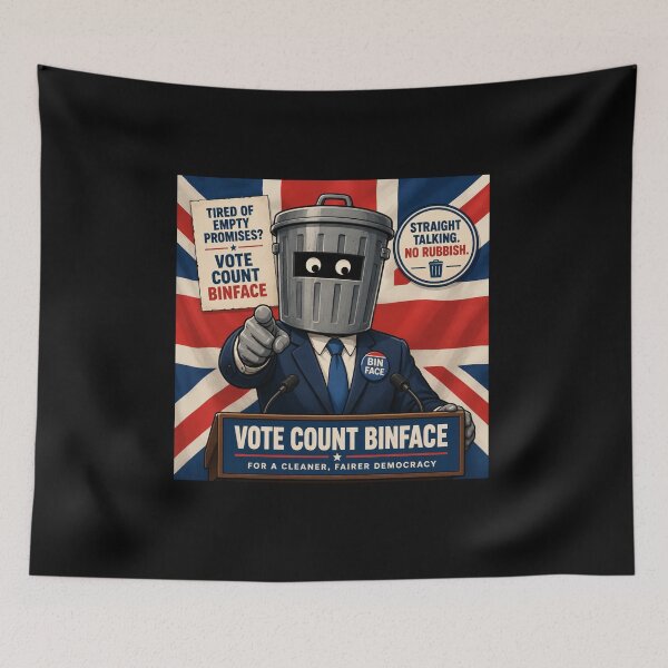 Item preview, Vote Count Binface  designed and sold by TheEndDesign.