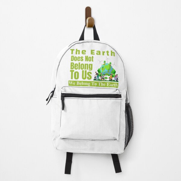 Item preview, The Earth Does Not Belong To Us We Belong To The Earth Eco Graphic designed and sold by Pure-Earth-Studio.