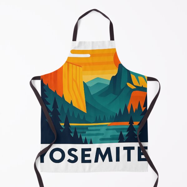 Item preview, Yosemite National Park Souvenir - California El Capitan & Pine Forest Art designed and sold by OzzFrequency.