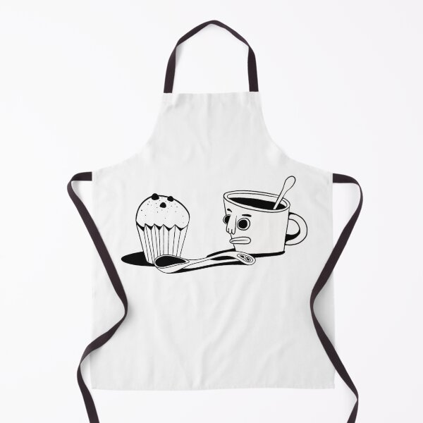 Item preview, Quirky Anthropomorphic Coffee Cup Drawing designed and sold by PurpleParlo.